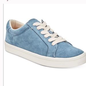 Frye ivy low lace blue suede